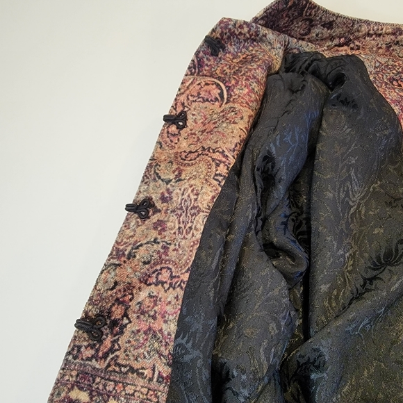 Soft Surroundings Icon Velvet Bolero  Crop Shrug Urbina Umber Size PM - Picture 11 of 16